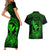 hawaii-couples-matching-short-sleeve-bodycon-dress-and-hawaiian-shirt-turtle-mix-polynesian-plumeria-green-version