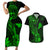 hawaii-couples-matching-short-sleeve-bodycon-dress-and-hawaiian-shirt-ukulele-mix-polynesian-plumeria-green-version