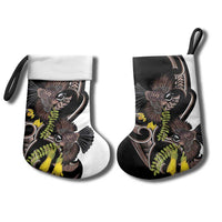 New Zealand Valentines Day Christmas Stocking Piwakawaka Lovers Maori Koru Tattoo LT14 - Polynesian Pride