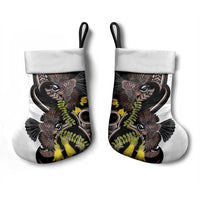 New Zealand Valentines Day Christmas Stocking Piwakawaka Lovers Maori Koru Tattoo LT14 - Polynesian Pride