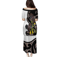 New Zealand Valentines Day Puletasi Piwakawaka Lovers Maori Koru Tattoo LT14 - Polynesian Pride