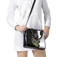 New Zealand Valentines Day Shoulder Handbag Piwakawaka Lovers Maori Koru Tattoo LT14 - Polynesian Pride