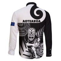 New Zealand Silver Fern Rugby Family Matching Long Sleeve Bodycon Dress and Hawaiian Shirt Go Champions NZ All Black Maori Koru LT14 - Polynesian Pride