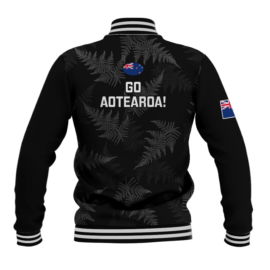 New Zealand Silver Fern Rugby Baseball Jacket 2023 Go Aotearoa Champions World Cup LT14 - Polynesian Pride