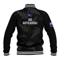 New Zealand Silver Fern Rugby Baseball Jacket 2023 Go Aotearoa Champions World Cup LT14 - Polynesian Pride