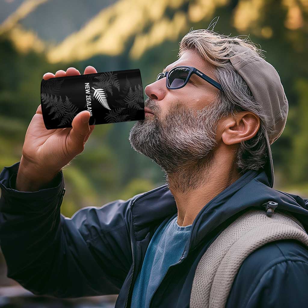 New Zealand Silver Fern Rugby 4 in 1 Can Cooler Tumbler Go Aotearoa Champions World Cup