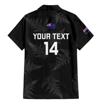 Custom New Zealand Silver Fern Rugby Family Matching Mermaid Dress and Hawaiian Shirt 2023 Go Aotearoa Champions World Cup LT14 - Polynesian Pride