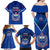 Samoa Rugby Family Matching Off Shoulder Maxi Dress and Hawaiian Shirt 2023 Go Manu Samoa LT14 - Polynesian Pride