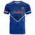 Samoa Rugby T Shirt 2023 Go Manu Samoa LT14 Blue - Polynesian Pride