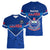 Samoa Rugby Women V Neck T Shirt 2023 Go Manu Samoa LT14 - Polynesian Pride