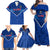 Custom Samoa Rugby Family Matching Off Shoulder Maxi Dress and Hawaiian Shirt 2023 Go Manu Samoa LT14 - Polynesian Pride