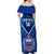 Custom Samoa Rugby Family Matching Off Shoulder Maxi Dress and Hawaiian Shirt 2023 Go Manu Samoa LT14 - Polynesian Pride