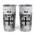 Fiji Rugby Tumbler Cup Go Champions World Cup Fijian Tapa Pattern