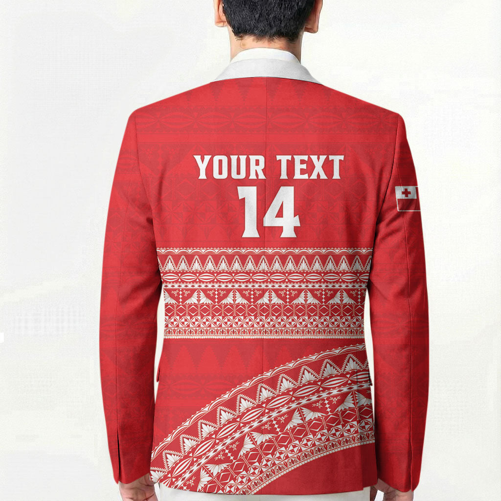 Mate Ma'a Tonga 2026 Rugby Custom Blazer Go Champions Tongan Ngatu Pattern LT14 - Polynesian Pride