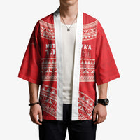 Mate Ma'a Tonga 2026 Rugby Custom Kimono Go Champions Tongan Ngatu Pattern LT14 - Polynesian Pride