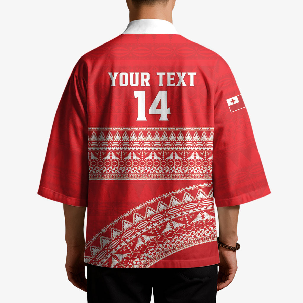 Mate Ma'a Tonga 2026 Rugby Custom Kimono Go Champions Tongan Ngatu Pattern LT14 - Polynesian Pride