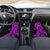 Polynesia Paisley Car Mats Polynesian With Tropical Flowers - Purple LT14 - Polynesian Pride