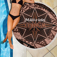 Malo e lelei Tonga Beach Blanket Tongan Ngatu Pattern Vintage Vibes LT14 - Polynesian Pride