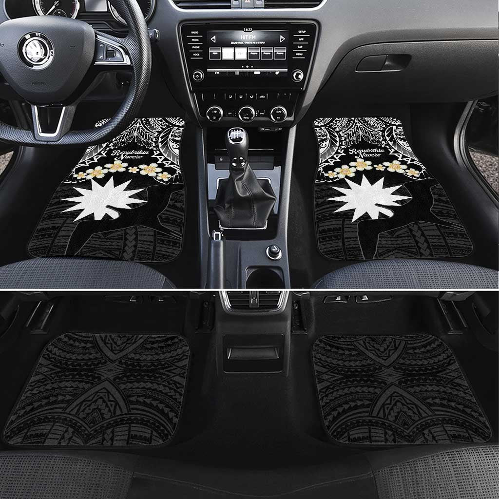 Ekamowir Omo Nauru Car Mats Naoero Twelve-pointed Star Polynesian Tattoo