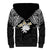 Ekamowir Omo Nauru Sherpa Hoodie Naoero Twelve-pointed Star Polynesian Tattoo