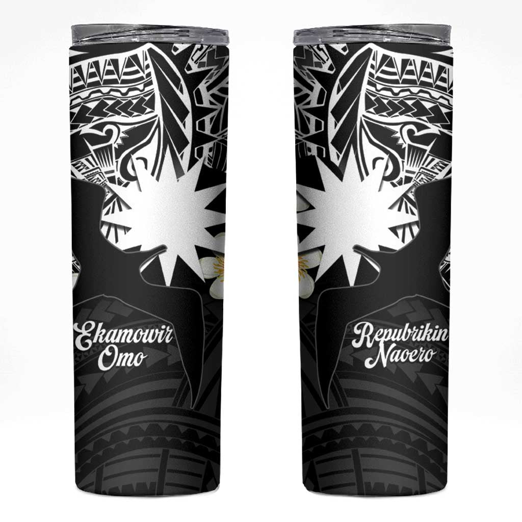 Ekamowir Omo Nauru Skinny Tumbler Naoero Twelve-pointed Star Polynesian Tattoo