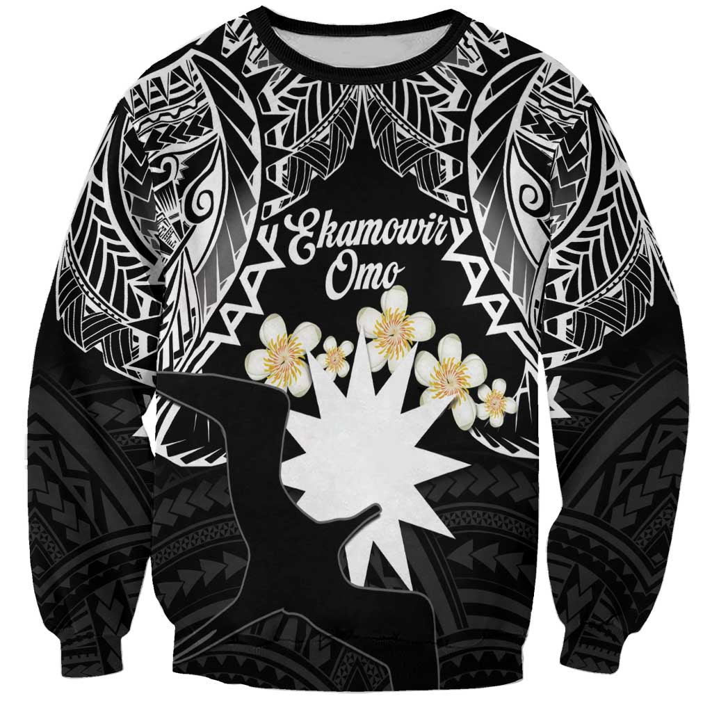 Ekamowir Omo Nauru Sweatshirt Naoero Twelve-pointed Star Polynesian Tattoo
