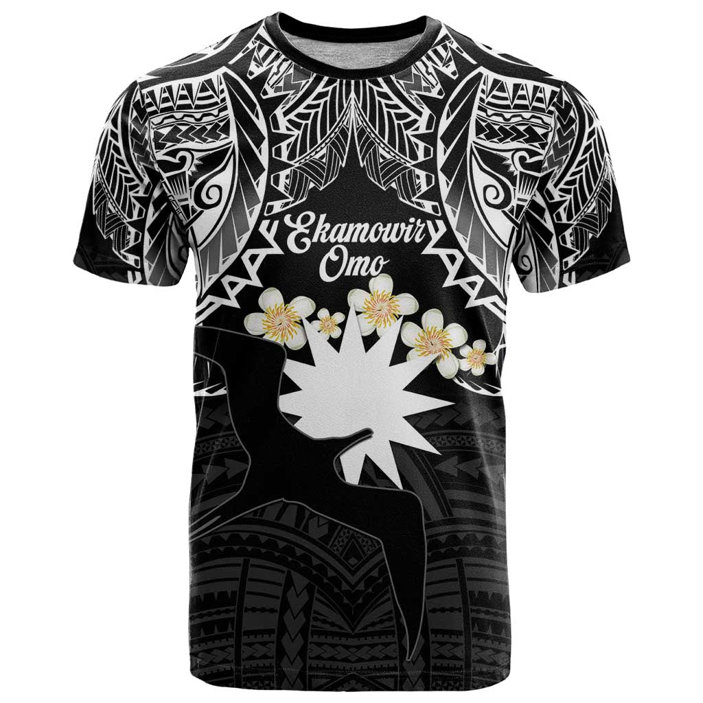 Ekamowir Omo Nauru T Shirt Naoero Twelve-pointed Star Polynesian Tattoo