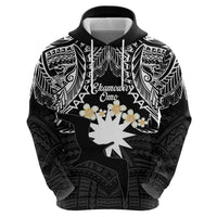 Ekamowir Omo Nauru Zip Hoodie Naoero Twelve-pointed Star Polynesian Tattoo