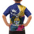 Nauru Independence Day Hawaiian Shirt Coat Of Arms With Tropical Flowers