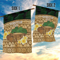 Bula Fiji Kava Bowl Garden Flag Fijian Tapa Cloth Vintage Vibe