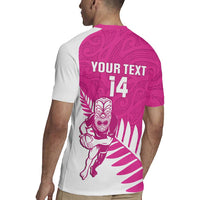 New Zealand Silver Fern Rugby Custom Rugby Jersey Go All Black Maori Pink Version LT14 - Polynesian Pride