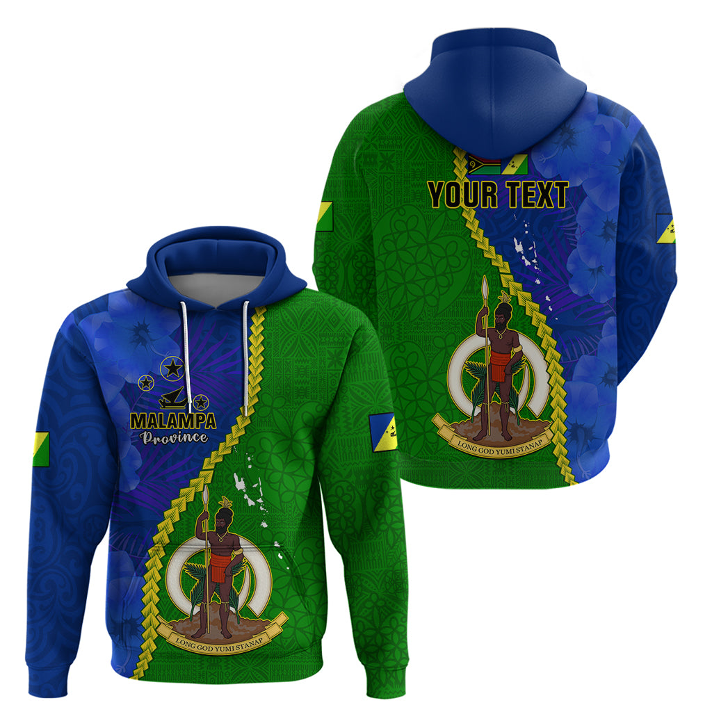 Custom Vanuatu Malampa Province Hoodie Turtle Sand Drawing Unique Tapa Pattern LT14 - Polynesian Pride