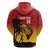 Custom Papua New Guinea Cricket Hoodie PNG Barramundis - Polynesian Pride