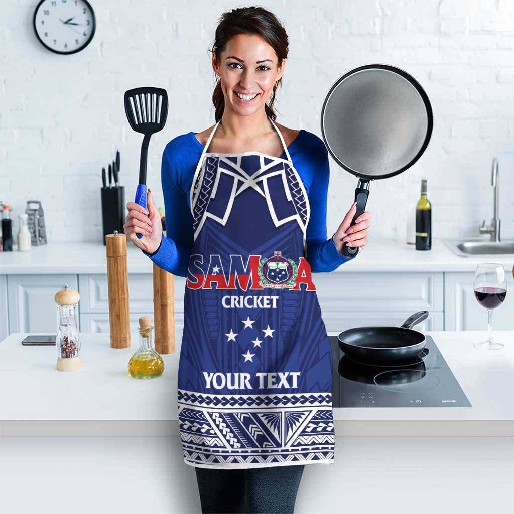 Custom Samoa Cricket Apron Go Champions Samoan - Polynesian Pride