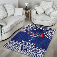 Custom Samoa Cricket Area Rug Go Champions Samoan LT14 - Polynesian Pride