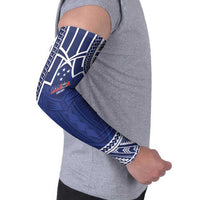 Custom Samoa Cricket Arm Sleeves Go Champions Samoan LT14 - Polynesian Pride
