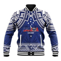 Custom Samoa Cricket Baseball Jacket Go Champions Samoan - Polynesian Pride