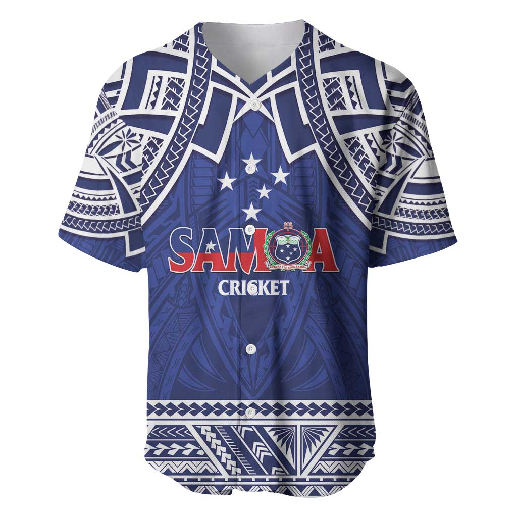 Custom Samoa Cricket Baseball Jersey Go Champions Samoan - Polynesian Pride