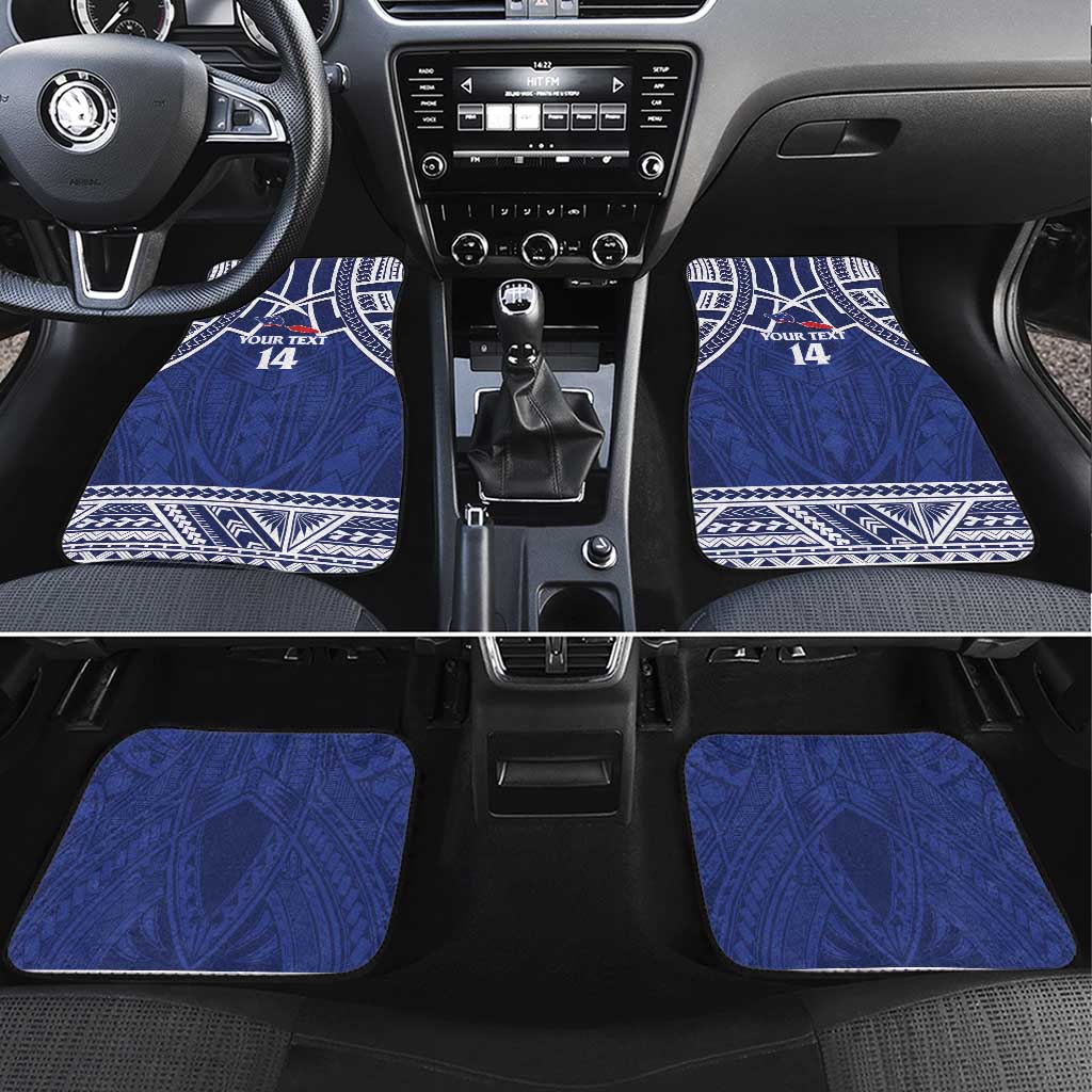Custom Samoa Cricket Car Mats Go Champions Samoan - Polynesian Pride