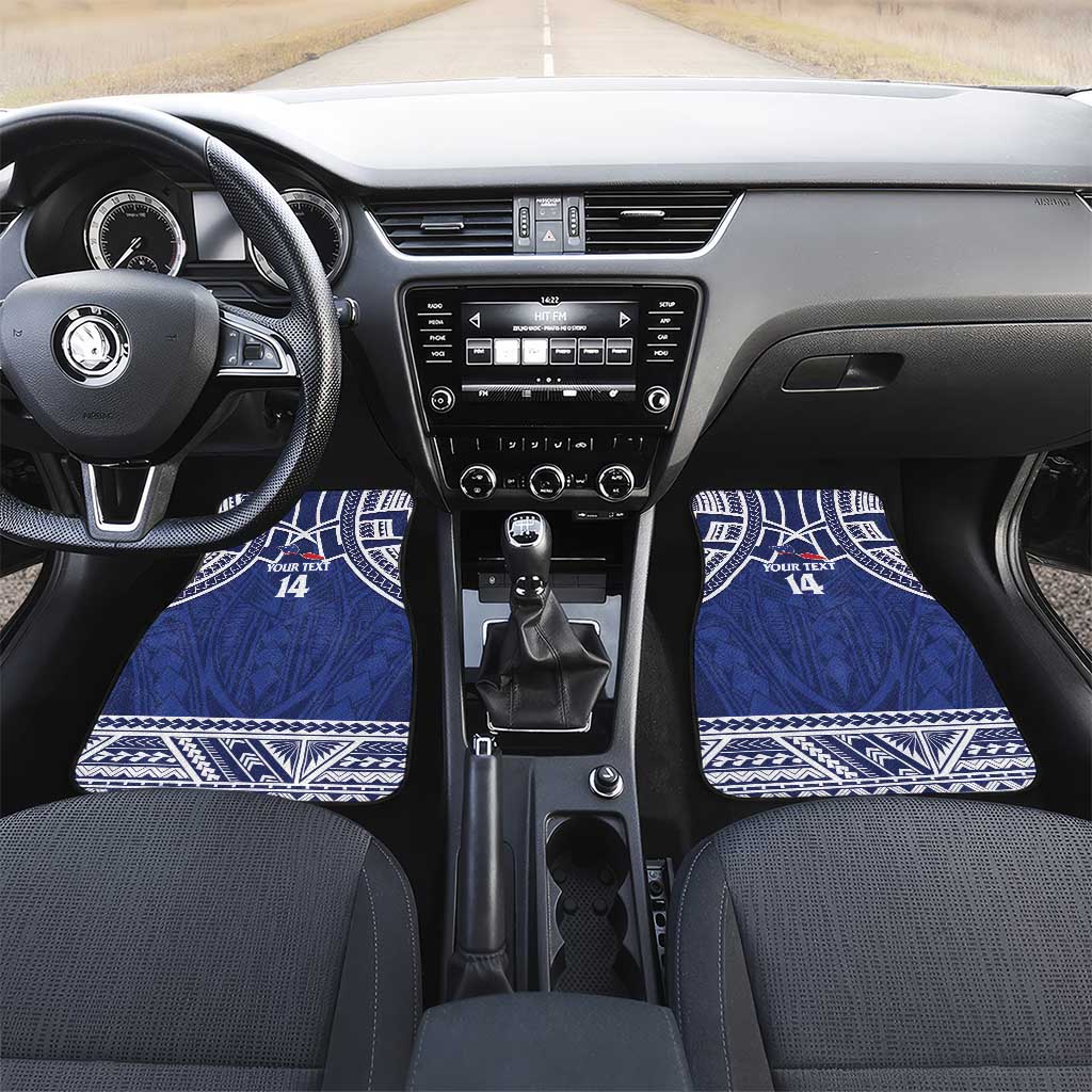 Custom Samoa Cricket Car Mats Go Champions Samoan - Polynesian Pride