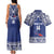 Custom Samoa Cricket Couples Matching Tank Maxi Dress and Hawaiian Shirt Go Champions Samoan - Polynesian Pride
