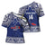 Custom Samoa Cricket Cross Shoulder Shirt Go Champions Samoan - Polynesian Pride