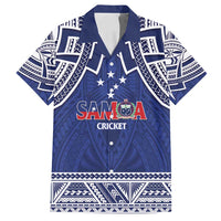 Custom Samoa Cricket Family Matching Tank Maxi Dress and Hawaiian Shirt Go Champions Samoan - Polynesian Pride