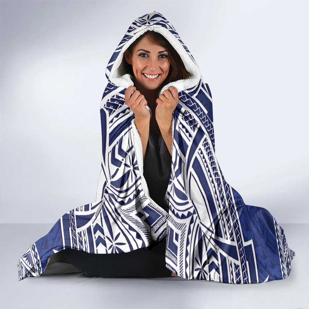 Custom Samoa Cricket Hooded Blanket Go Champions Samoan - Polynesian Pride