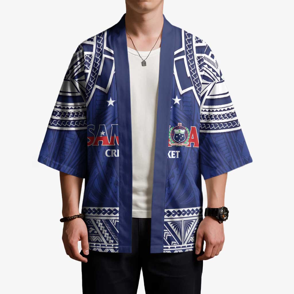 Custom Samoa Cricket Kimono Go Champions Samoan - Polynesian Pride