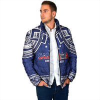 Custom Samoa Cricket Padded Jacket Go Champions Samoan - Polynesian Pride