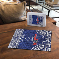 Custom Samoa Cricket Puzzle Go Champions Samoan - Polynesian Pride