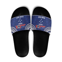 Custom Samoa Cricket Slide Sandals Go Champions Samoan - Polynesian Pride