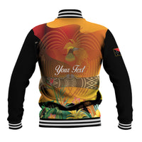 Personalised Papua New Guinea Independence Day Baseball Jacket One People One Nation One Country