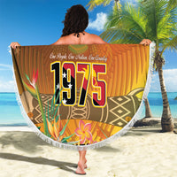 Papua New Guinea Independence Day Beach Blanket One People One Nation One Country